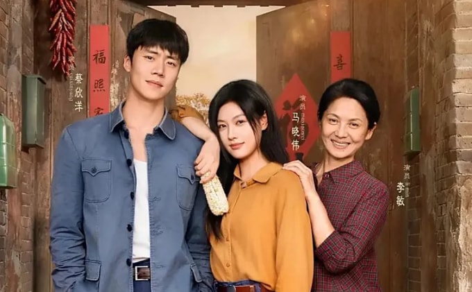 Từ trái sang: nhân vật Chu Tịch, Nam Khê và Nguyệt Mai. Ảnh: Douyin