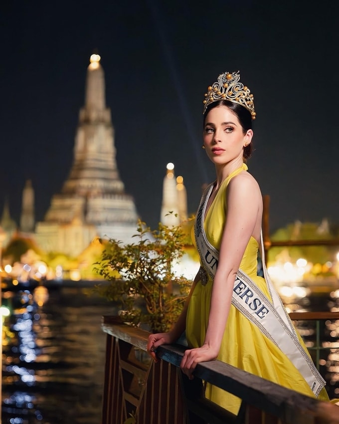 Nhan sắc Hoa hậu Hoàn vũ 2025 Fátima Bosch. Ảnh: MU