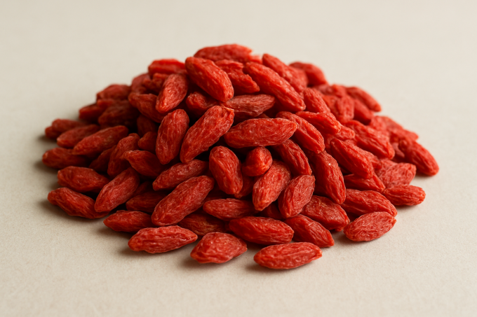 Kỷ tử có nhiều lợi ích với sức khỏe tổng thể. Ảnh: AI