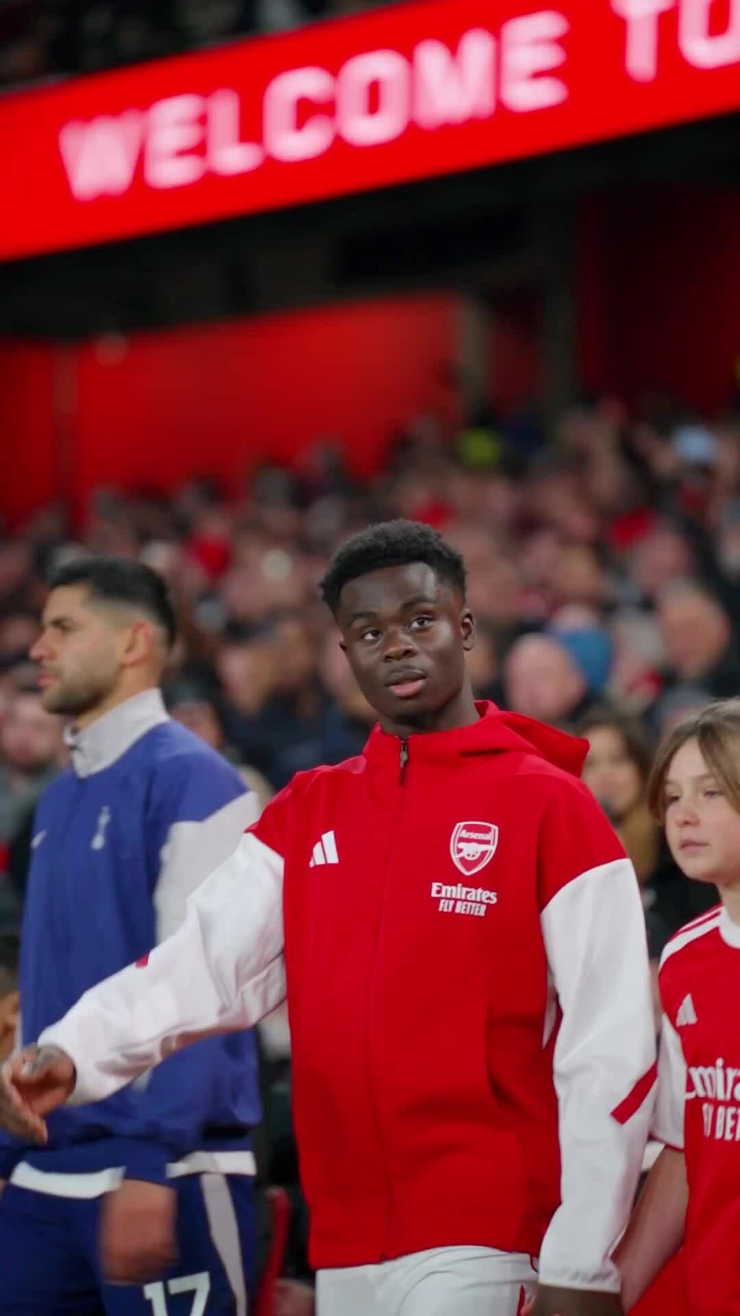 Tấm tifo của Arsenal