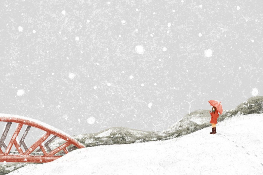 mùa đông ít nắng và sắc trời u ám