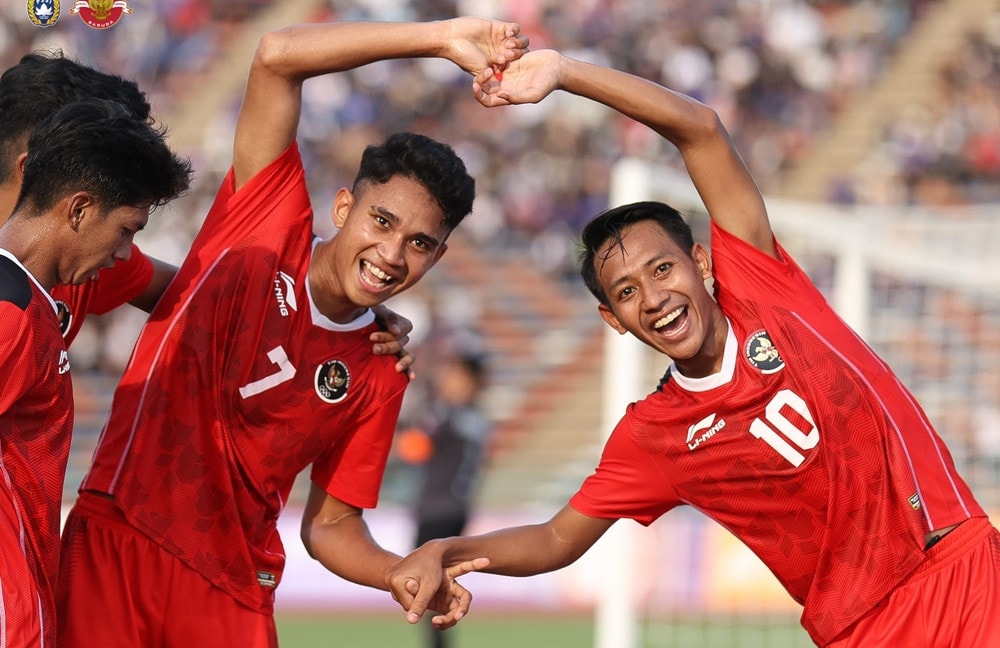 U22 Indonesia đặt mục tiêu vào chung kết môn bóng đá nam.