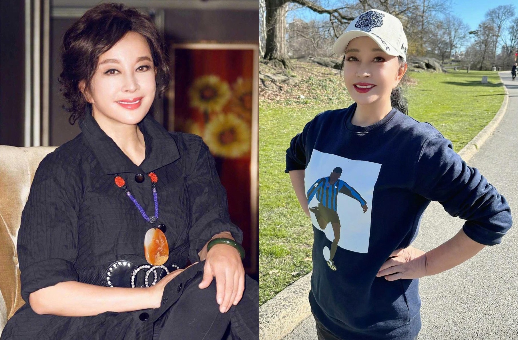 Nhan sắc trẻ đẹp ở tuổi 75 của Lưu Hiểu Khánh.