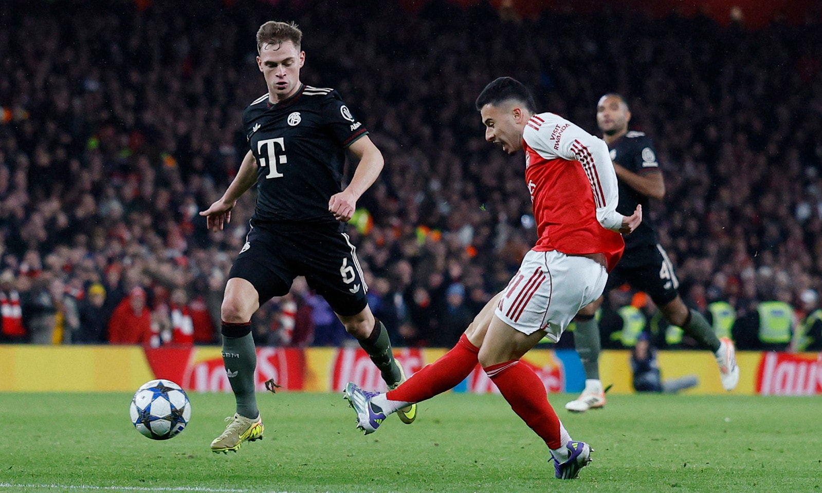 Arsenal đánh bại Bayern Munich. (Ảnh: Reuters)