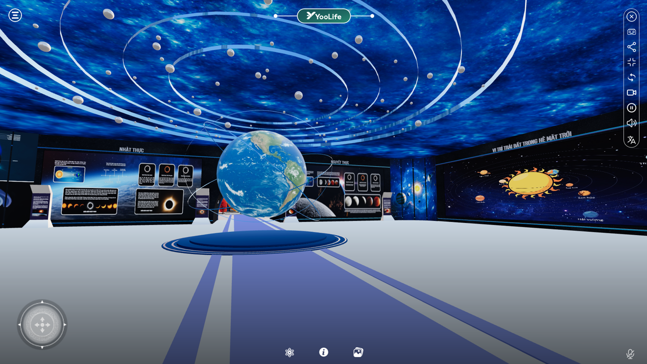 “Bảo tàng vũ trụ ảo” - một dự án giáo dục 3D được triển khai bởi YooLife.