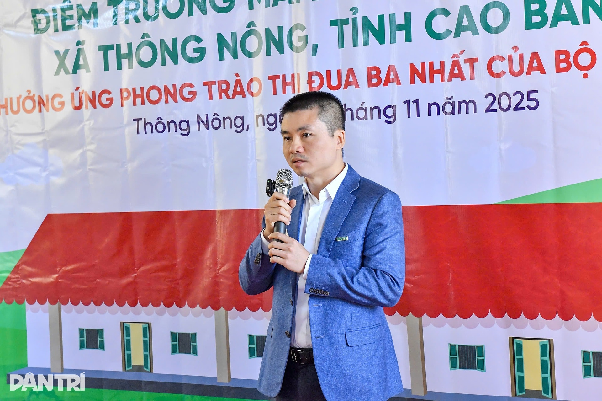 Khánh thành điểm trường Dân trí nơi biên cương Cao Bằng - 2 Khánh thành điểm trường Dân trí nơi biên cương Cao Bằng - 2