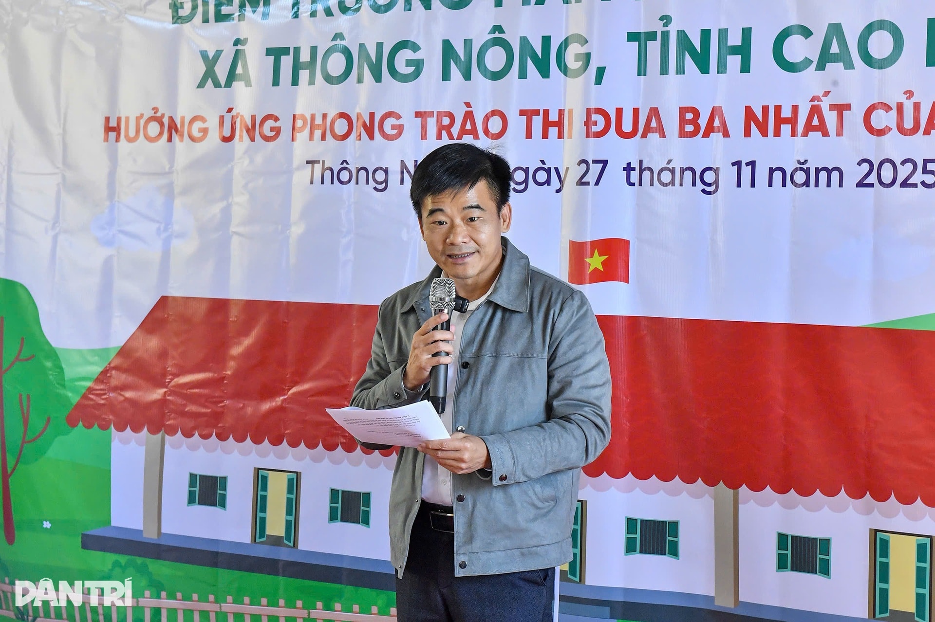 Khánh thành điểm trường Dân trí nơi biên cương Cao Bằng - 8 Khánh thành điểm trường Dân trí nơi biên cương Cao Bằng - 8