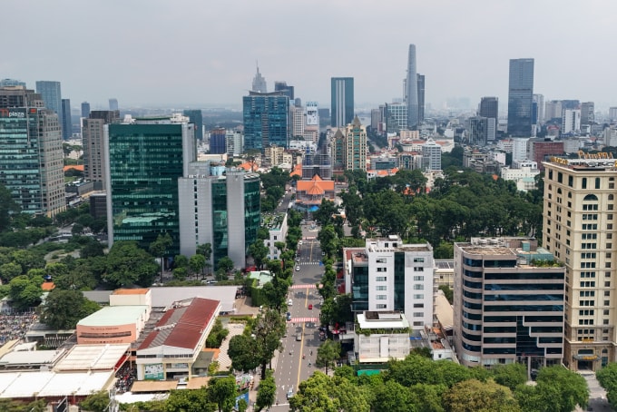 Bất động sản khu trung tâm TP HCM, tháng 10/2025. Ảnh: Quỳnh Trần
