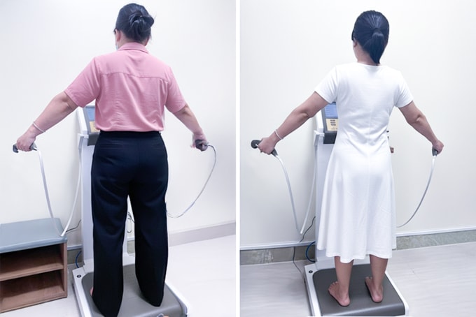 Chị Thi đã giảm 10 kg sau 3 tháng điều trị béo phì. Ảnh: Bệnh viện Đa khoa Tâm Anh