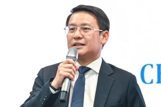 Tổng giám đốc MobiFone Global - Vũ Kiêm Văn. Ảnh: Minh Sơn