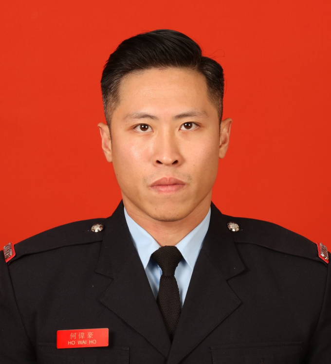 Lính cứu hỏa Ho Wai-ho thiệt mạng trong đám cháy. Ảnh: Sở cứu hỏa Hong Kong