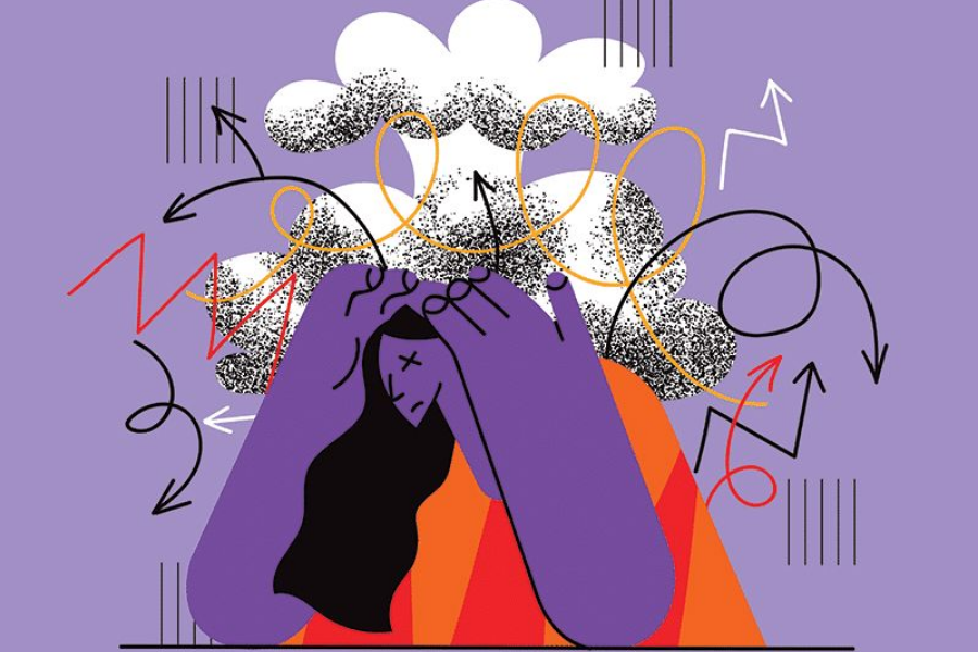 Người lao động lo sợ sẽ mất việc nếu họ nói về vấn đề tinh thần (Pinterest)