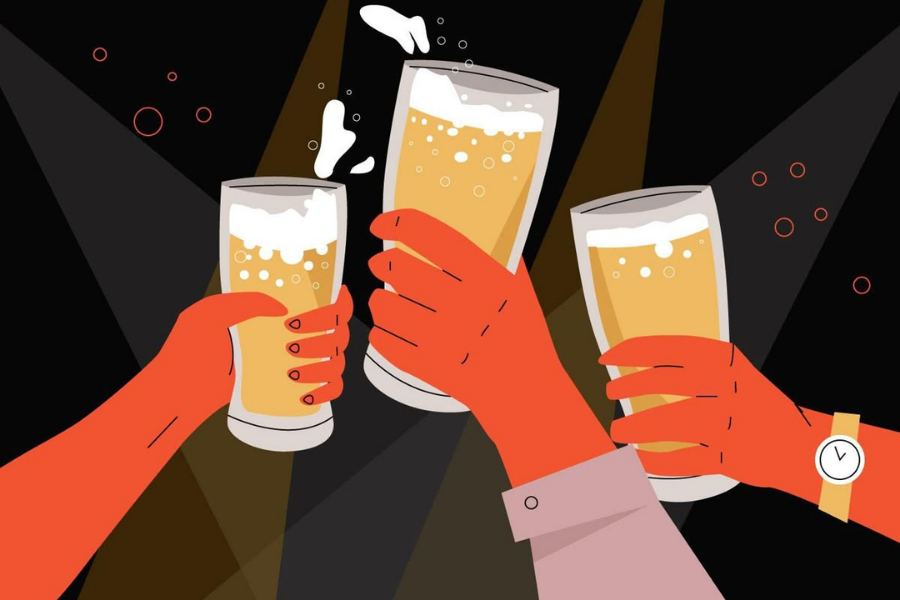 Uống bia rượu thường xuyên sẽ gây tổn hại đến sức khỏe