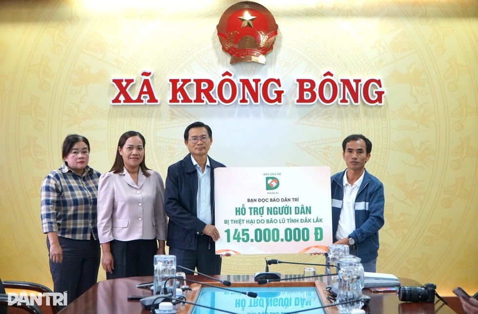 Hỗ trợ 145 triệu đồng giúp người dân Đắk Lắk khắc phục hậu quả sau lũ - 1