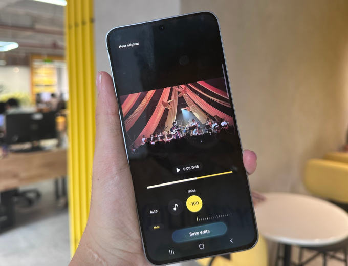 Các tính năng chỉnh sửa trên thiết bị. Ảnh: Samsung