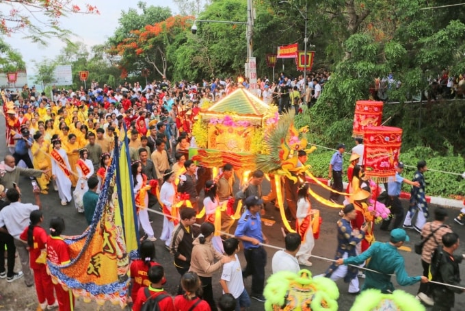 Lễ hội Vía Bà Chúa Xứ núi Sam 2025thu hút hàng triệu du khách. Ảnh: Cổng thông tin điện tử tỉnh An Giang