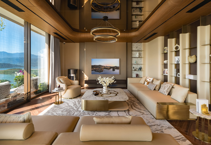 Phối cảnh thiết kế bên trong một căn biệt thự tại Flamingo Maison 108 Ho Nui Coc. Ảnh: