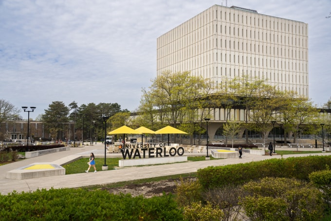 Khuôn viên Đại học Waterloo, Canada. Ảnh: University of Waterloo Fanpage