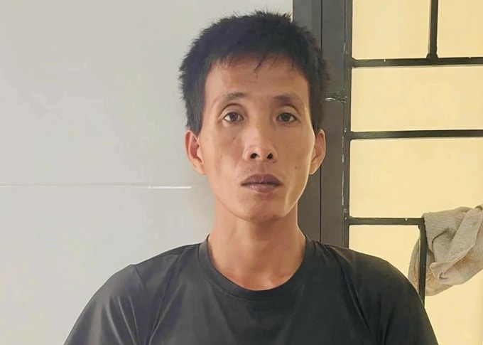 Nghi can Nam thời điểm bị bắt. Ảnh: Công an cung cấp