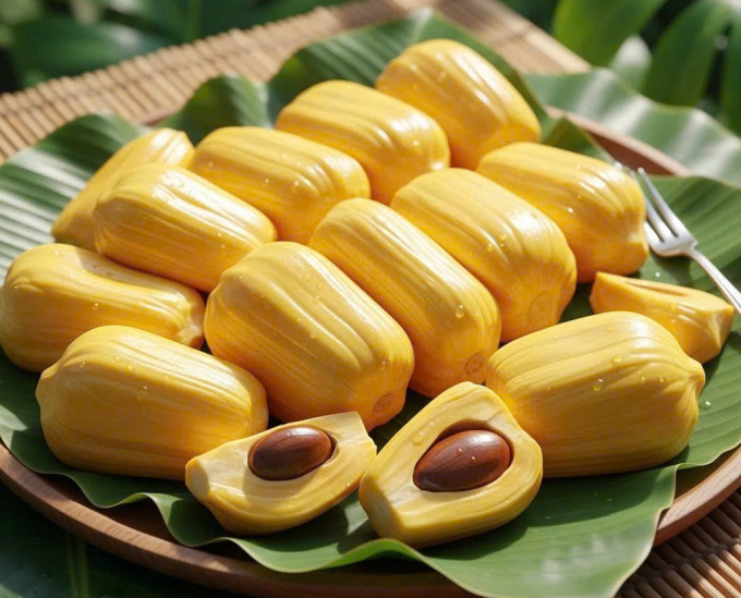 Nên hạn chế ăn trái cây nhiều đường để giảm áp lực cho gan. Ảnh được tạo bởi AI