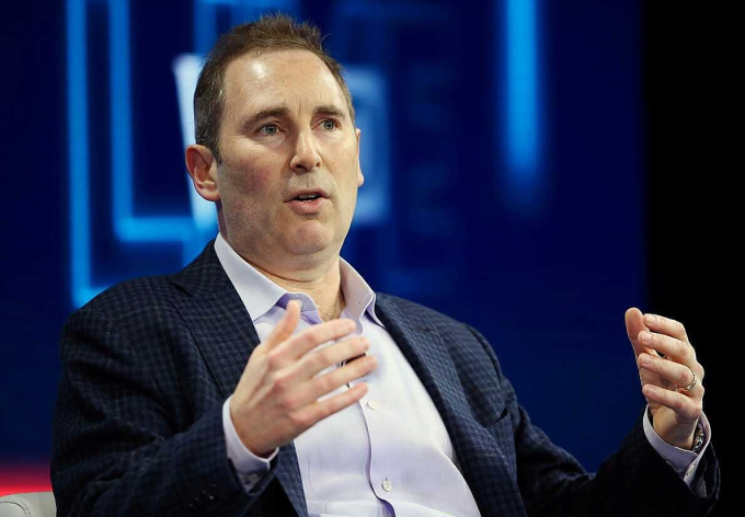 Andy Jassy khi còn là lãnh đạo Amazon Web Services. Ảnh: Reuters