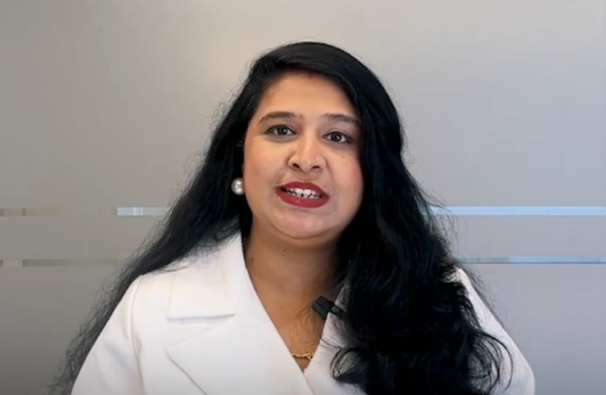 TS. Rakhee Das chia sẻ tại hội thảo qua hình thức trực tuyến. Ảnh chụp màn hình