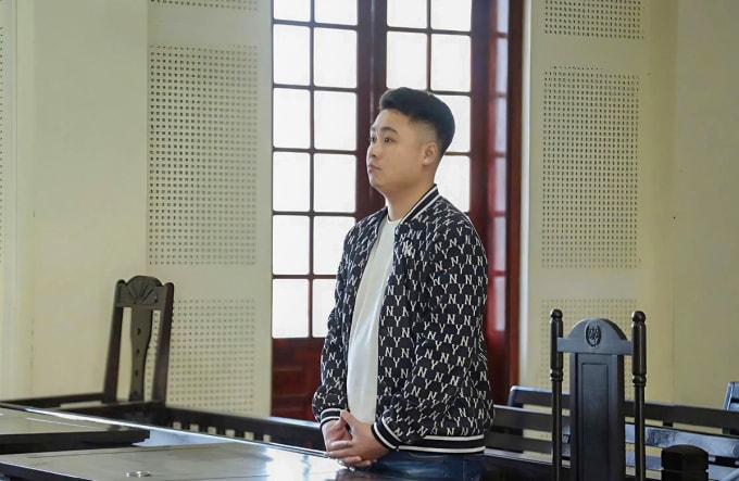 Bị cáo Tuấn Anh tại tòa. Ảnh: Hùng Lê