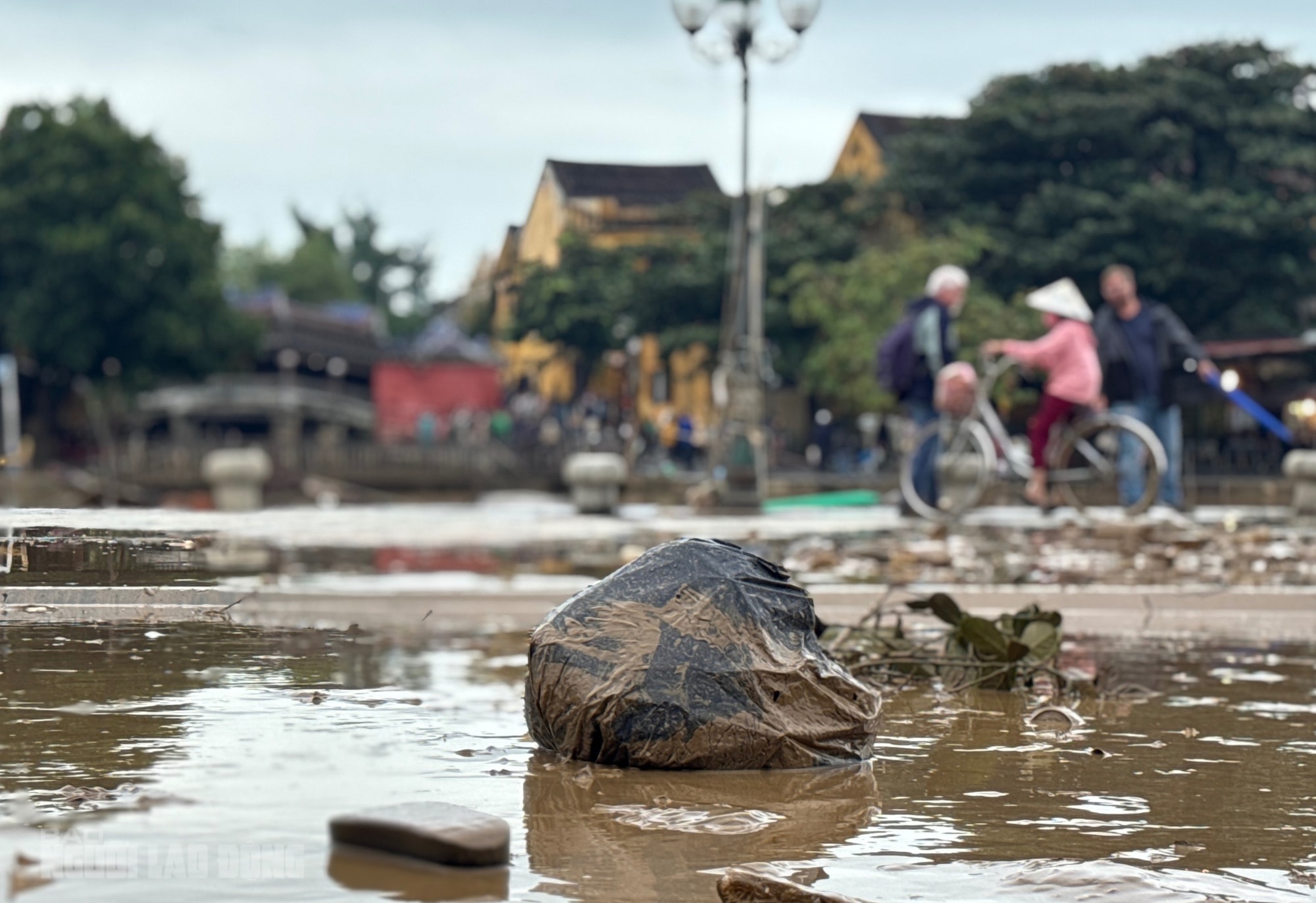 Hội An dọn dẹp sau lũ khẩn trương phục hồi sinh hoạt và vệ sinh đô thị - Ảnh 10. Hội An dọn dẹp sau lũ khẩn trương phục hồi sinh hoạt và vệ sinh đô thị - Ảnh 10.