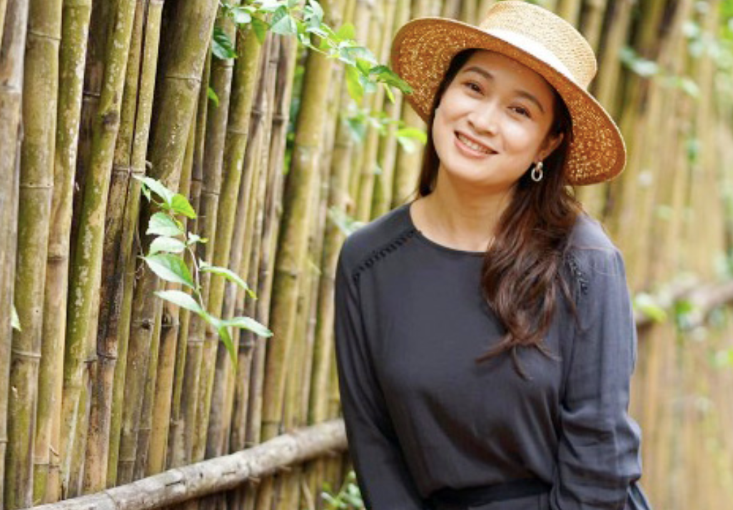 Thu Nga hài lòng với cuộc sống hiện tại khi cân bằng, hài hòa giữa công việc và gia đình.