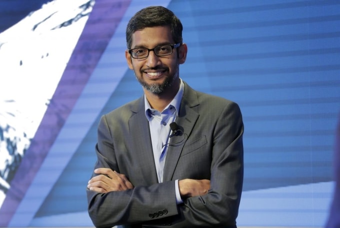 CEO Sundar Pichai. Ảnh: Reuters