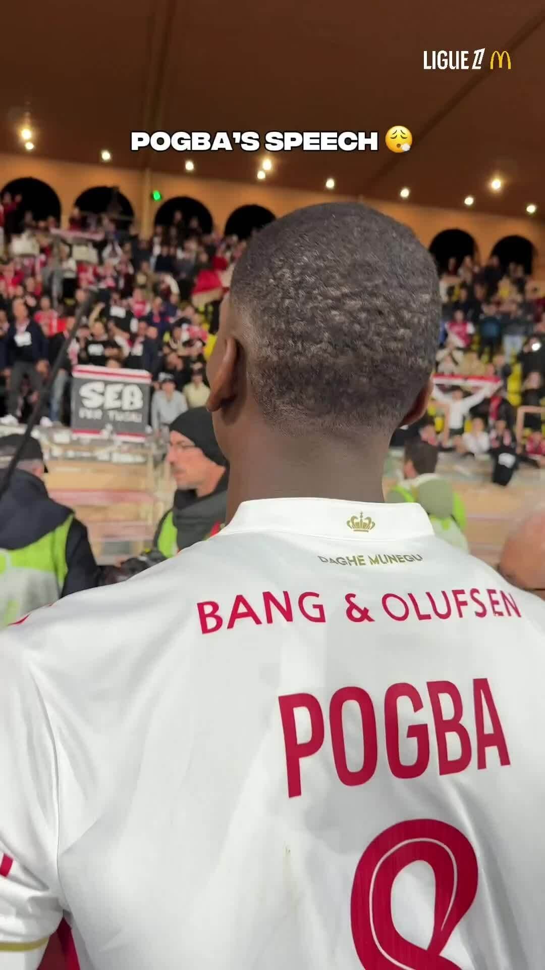 Pogba tri ân CĐV Monaco