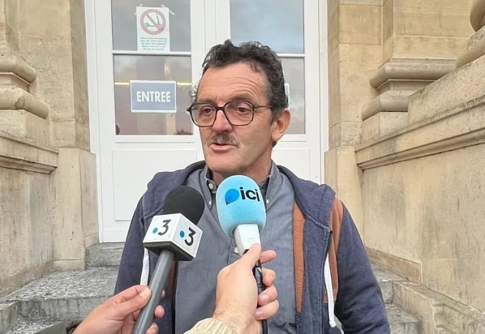 Ông Olivier Berthe. Ảnh: France Bleu