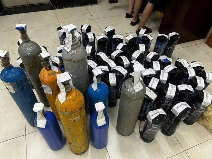 Tang vật bị thu giữ. Ảnh: Công an cung cấp