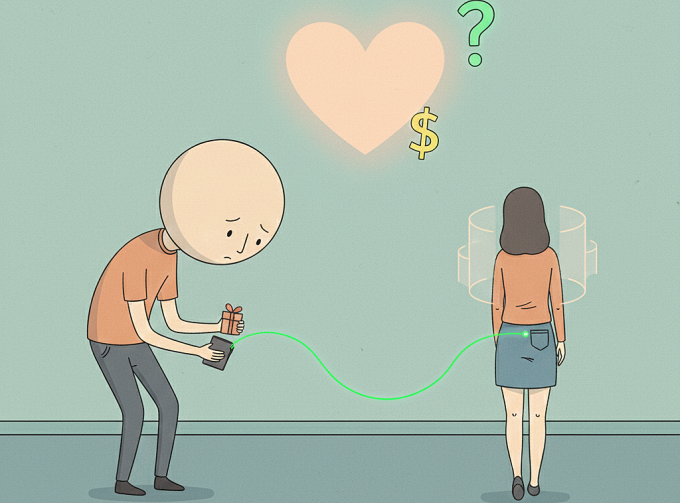 Cô gái tôi yêu chỉ liên lạc khi muốn vay tiền hay nhận quà từ tôi