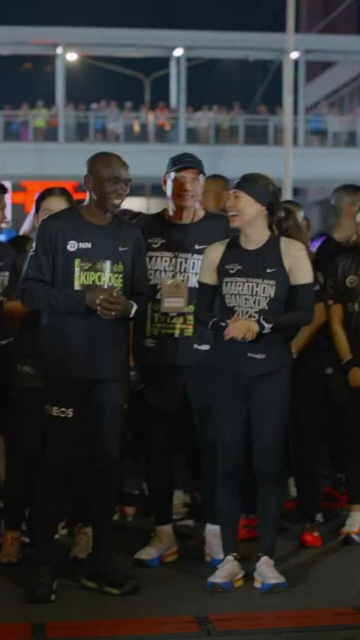 Kipchoge chạy half marathon tại Thái Lan