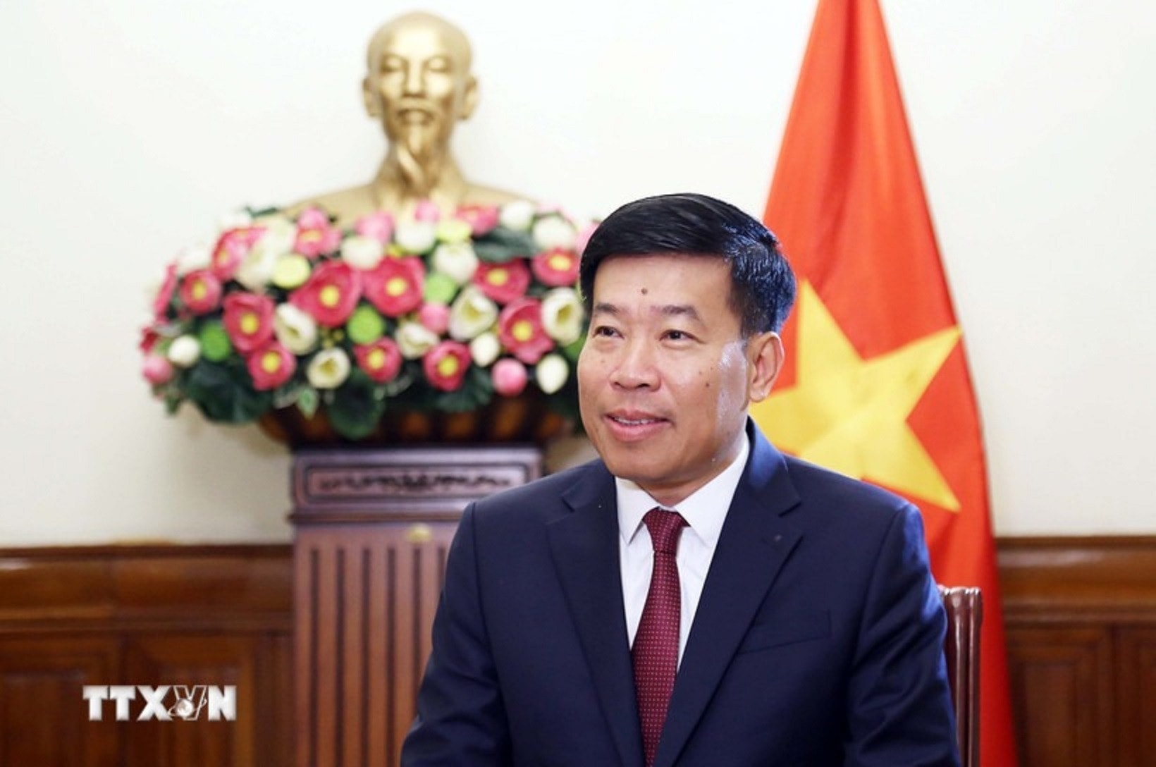 Thứ trưởng Nguyễn Mạnh Cường. (Ảnh: An Đăng/TTXVN)