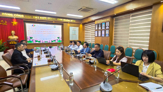 Cuộc họp đánh dấu bước phát triển mới trong mối quan hệ hợp tác chiến lược, hướng mục tiêu đôi bên cùng phát triển, đóng góp vào tiến trình chuyển đổi số trong lĩnh vực y dược. Ảnh: LC