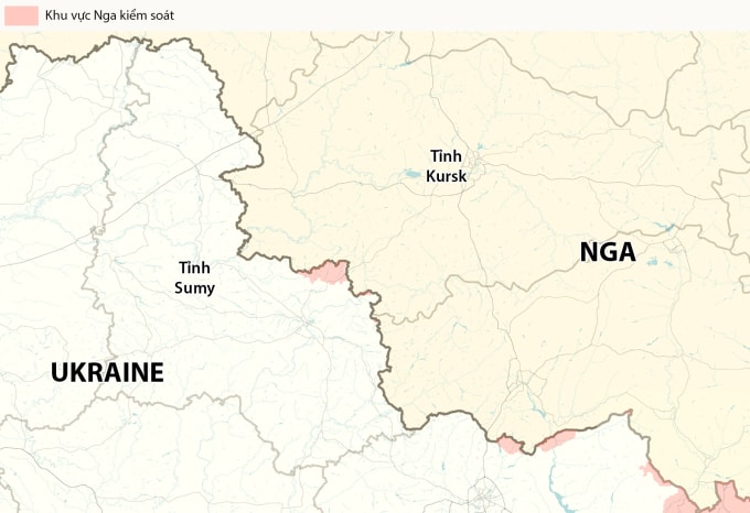 Vị trí tỉnh Sumy. Đồ họa: RYV