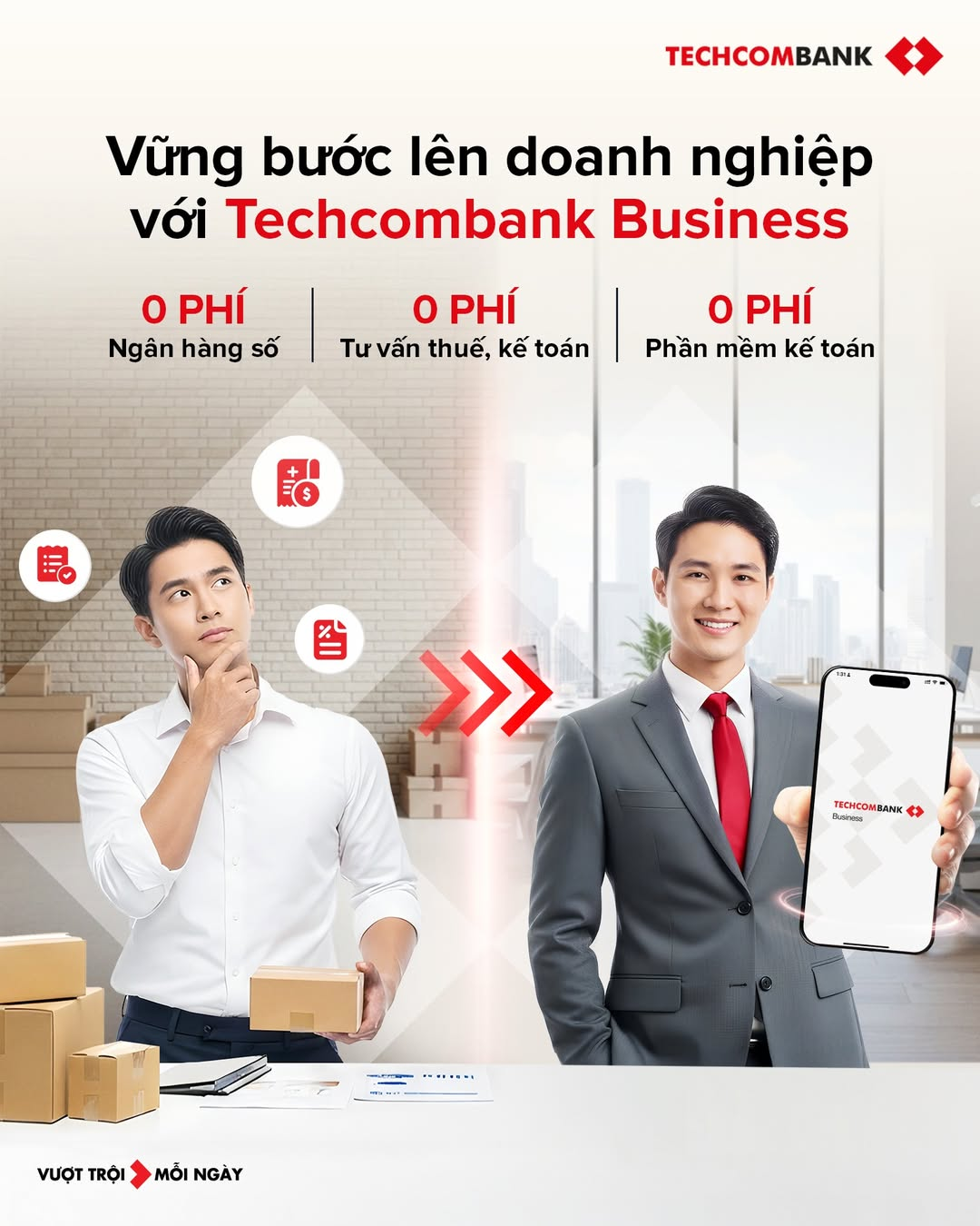 Hộ kinh doanh tự tin chuyển đổi, tiết kiệm tối đa cùng Techcombank Business - Ảnh 2.