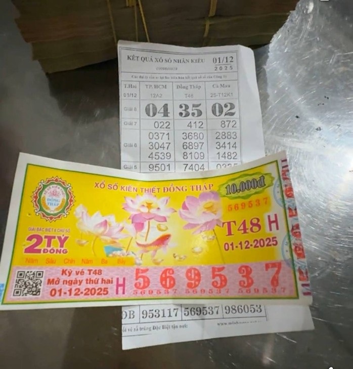 Người trúng Giải độc đắc Xổ số miền Nam 84 tỉ Đồng đã lộ diện - Ảnh 1.