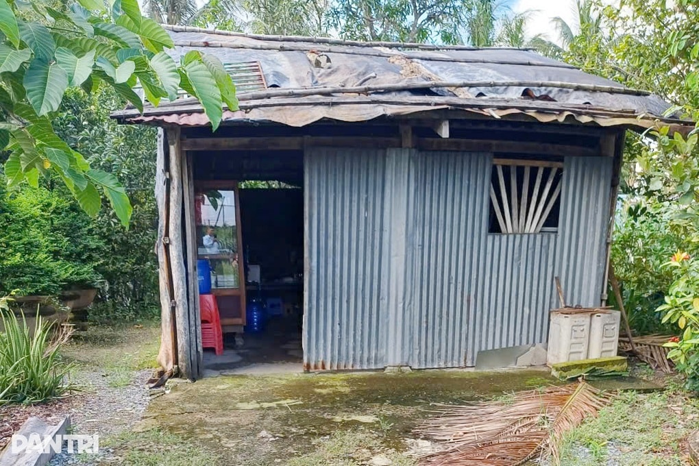 Nhà lá 30 năm bị cuốn sập, người phụ nữ tật nguyền sống nhờ hàng xóm - 2 Nhà lá 30 năm bị cuốn sập, người phụ nữ tật nguyền sống nhờ hàng xóm - 2