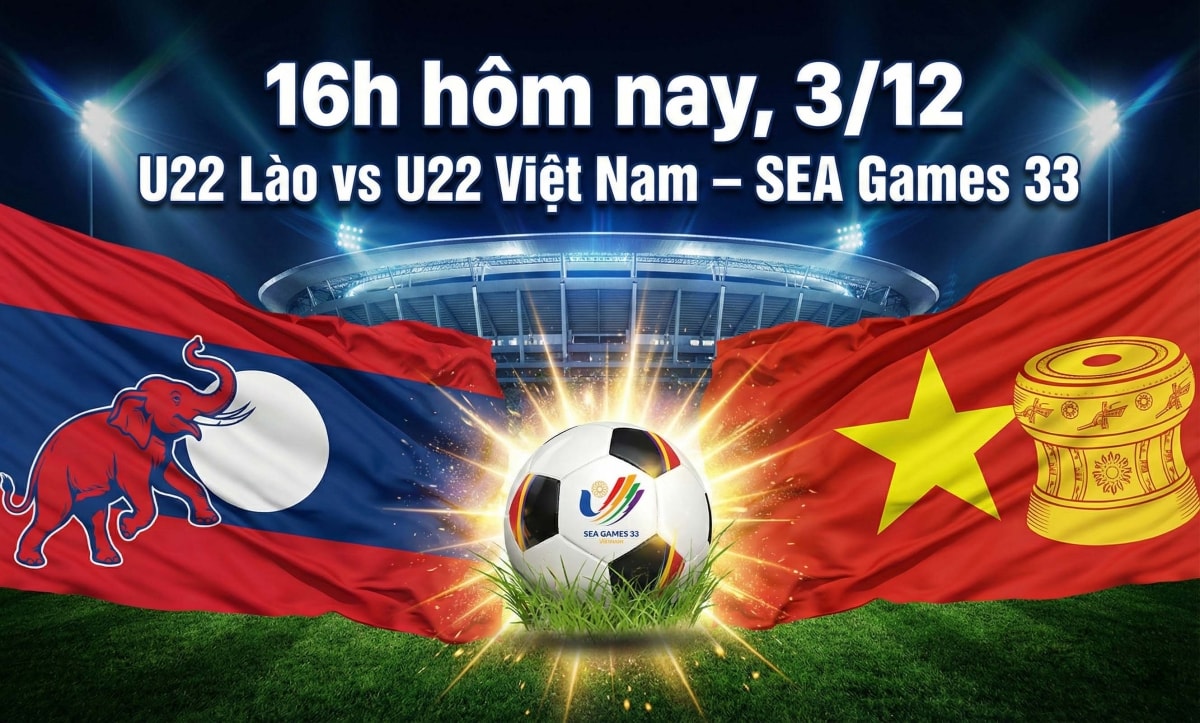 Tương quan trước trận Lào - Việt Nam ở SEA Games 33