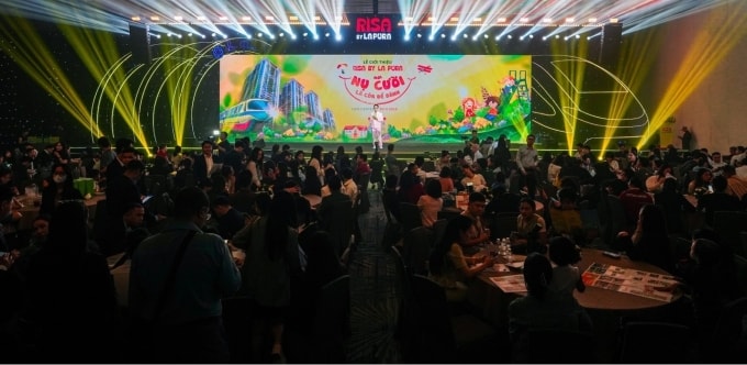 Hơn 1.000 khách hàng và nhà đầu tư tham dự sự kiện giới thiệu Risa by La Pura. Ảnh: Phát Đạt