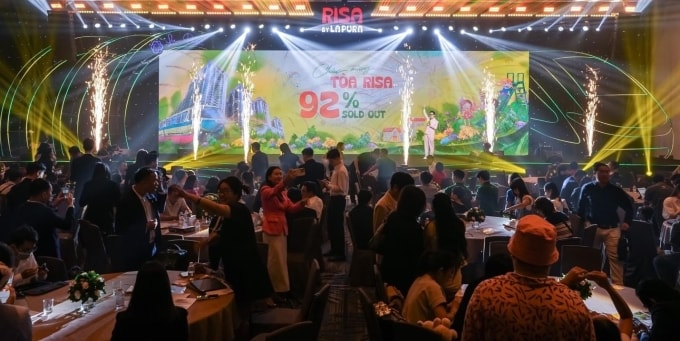 92% giỏ hàng được bán hết sau 2 giờ giới thiệu tại sự kiện. Ảnh: Phát Đạt