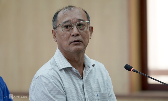 Bị cáo Phạm Minh An tại tòa. Ảnh: Trường Hà