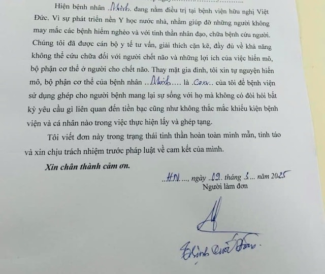 Truy tặng Kỷ niệm chương cho chàng trai 18 tuổi hiến tạng cứu sống 4 người - Ảnh 2.