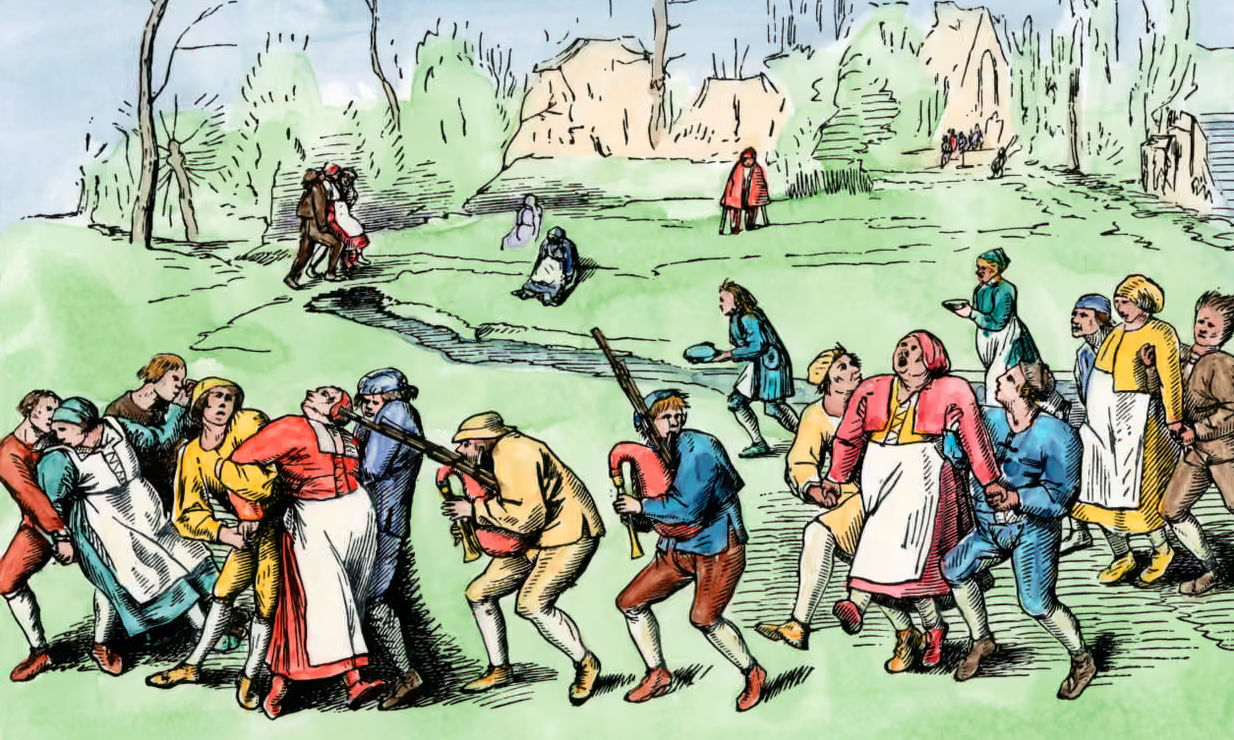 Cơn sốt khiêu vũ khiến nhiều người bị ảnh hưởng. (Ảnh: Alamy Stock Photo)