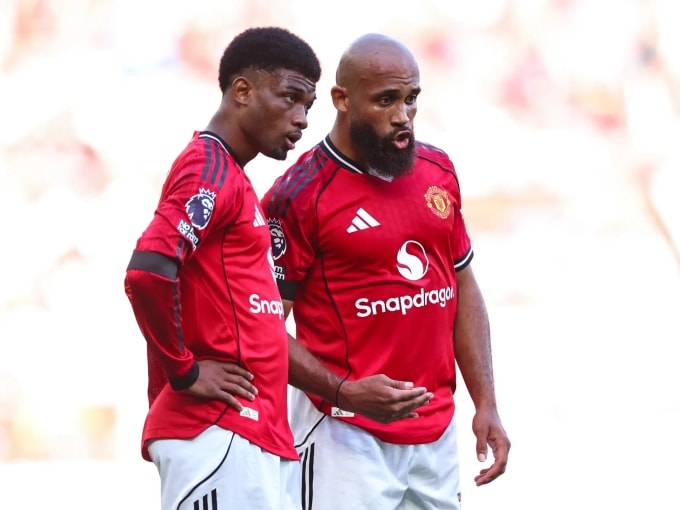 Diallo (trái) góp 1 bàn, 2 kiến tạo còn Mbeumo góp 5 bàn, 1 kiến tạo cho Man Utd ở Ngoại hạng Anh mùa này. Ảnh: EPL