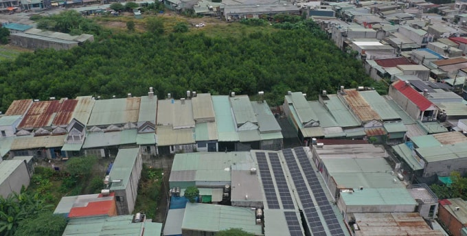 Khu đất xảy ra tranh chấp và có dấu hiệu tội phạm. Ảnh: Thái Hà