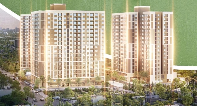 Phối cảnh dự án An Zen Residences lấy cảm hứng từ tinh thần Nhật Bản. Ảnh: